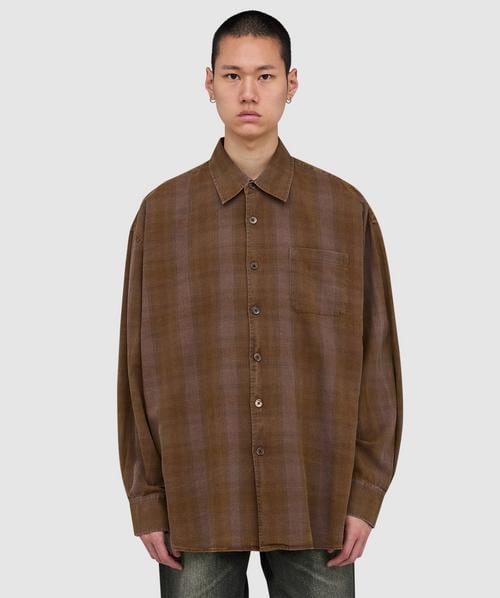 Our Legacy Borrowed shirt | DAKOTA FLANNEL CHECK | SEVENSTORE