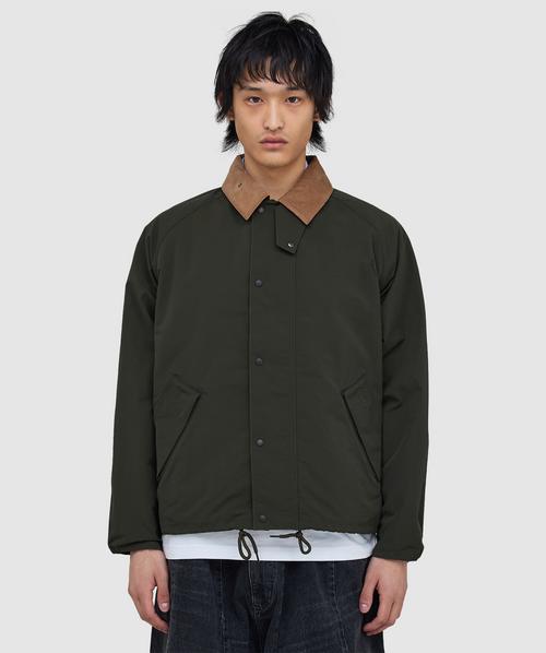 Barbour Reversible transporter casual jacket | BLEACHED OLIVE