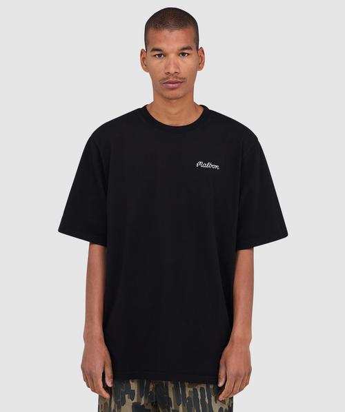 Malbon Golf Pine windshirt | BLACK | SEVENSTORE