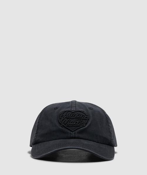 CLUBHAUS×THE FACTORY MADE 6Panel Cap Human Made 6 panel twill cap | BLACK/BLACK | SEVENSTORE