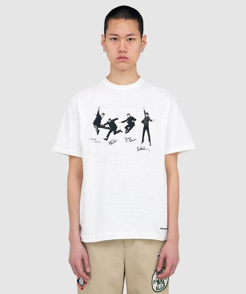 Human Made The future is in the past polar bear t-shirt | WHITE