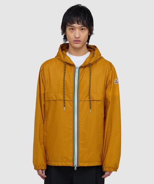 Moncler Nidge zip trim shell jacket | YELLOW | SEVENSTORE