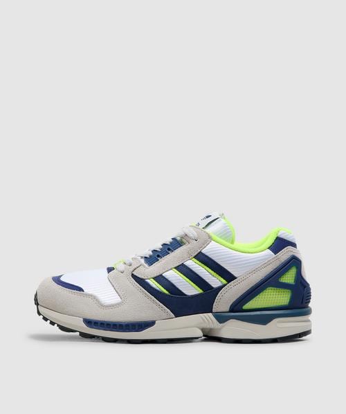 あ adidas ZX 8000 sneaker | FTWR WHITE/DARK BLUE/GREY ONE | SEVENSTORE