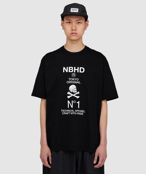 Neighborhood nh . tee ss 14 t-shirt | BLACK | SEVENSTORE