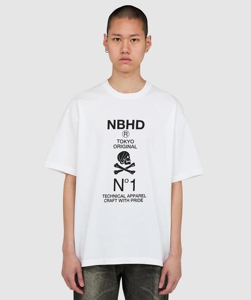 Neighborhood NH long sleeve t-shirt | WHITE | SEVENSTORE