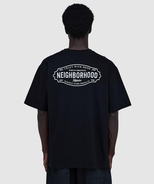 Neighborhood NH ss-2 t-shirt | BLACK×YELLOW | SEVENSTORE