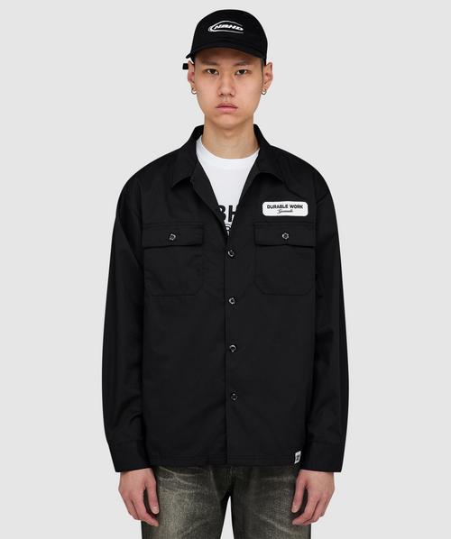 Neighborhood Classic work shirt | BLACK | SEVENSTORE