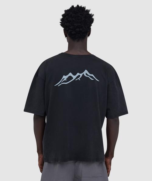 Mellow Clo Everyday t-shirt | WASHED BLACK | SEVENSTORE
