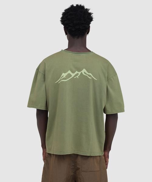 Mellow Clo Everyday t-shirt | WASHED SAGE | SEVENSTORE