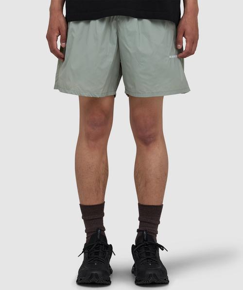 MKI MIYUKI ZOKU Linen wide leg short | BLACK | SEVENSTORE