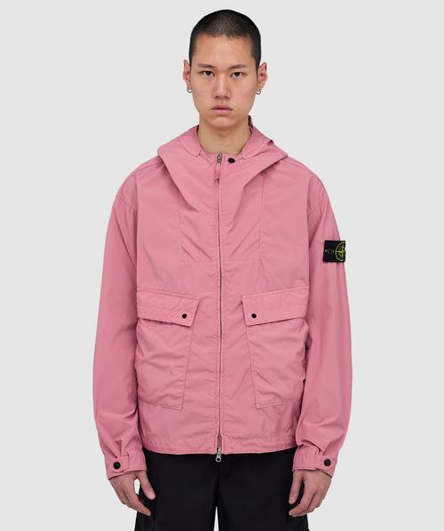Stone Island Light compact touch poly-tc short parka | OLEANDER