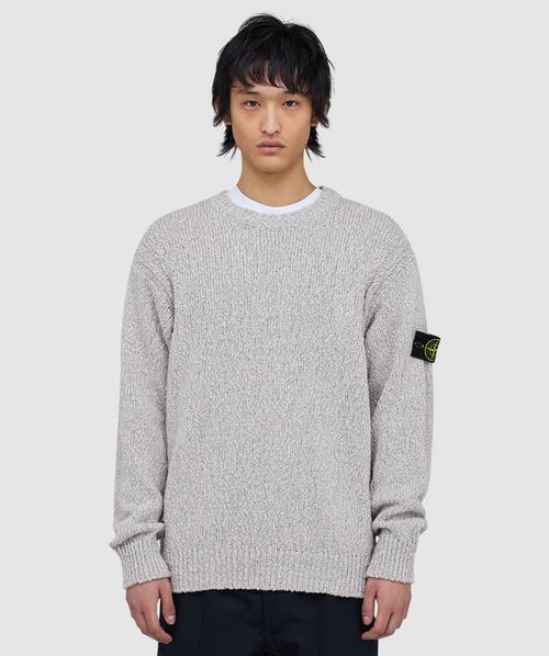 Stone Island Ghost cotton cashmere sweater | DUST | SEVENSTORE