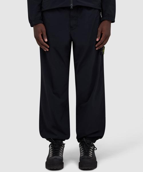 Stone Island Stretch nylon tech fleece pant | BLACK | SEVENSTORE