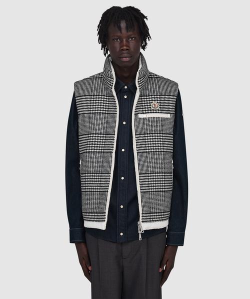 Moncler Tibb gilet | GREY | SEVENSTORE