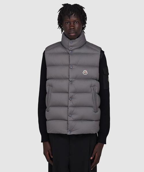 Moncler Gienah down vest | GREY | SEVENSTORE
