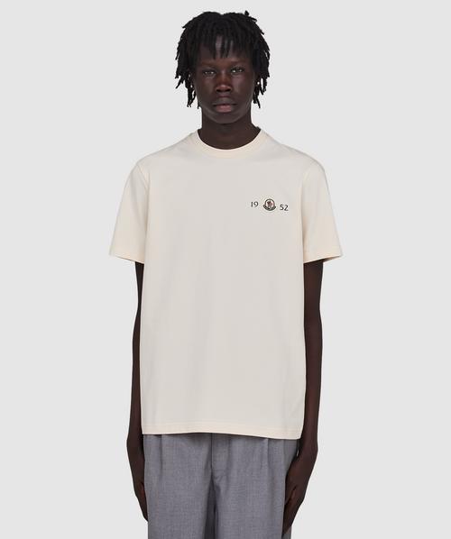 Moncler Logo motif t-shirt | WHITE | SEVENSTORE