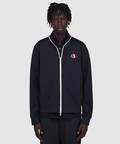 Moncler Full tricol zip jacket | NAVY | SEVENSTORE