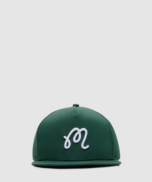 Malbon Golf M script logo snapback | FOREST | SEVENSTORE