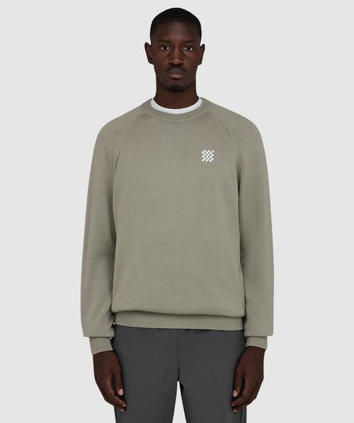 Manors 1/4 zip tech mid-layer t-shirt | DUNE | SEVENSTORE