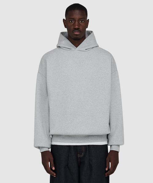 252.ミロッキー様 MKI MIYUKI ZOKU 800gsm heavyweight quarter zip sweater | GREY