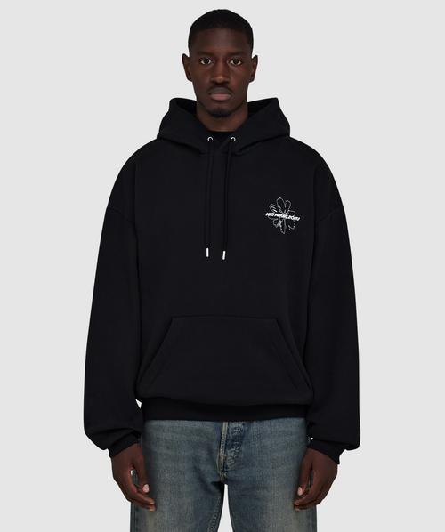 MKI MIYUKI ZOKU Ink line hoodie | BLACK | SEVENSTORE