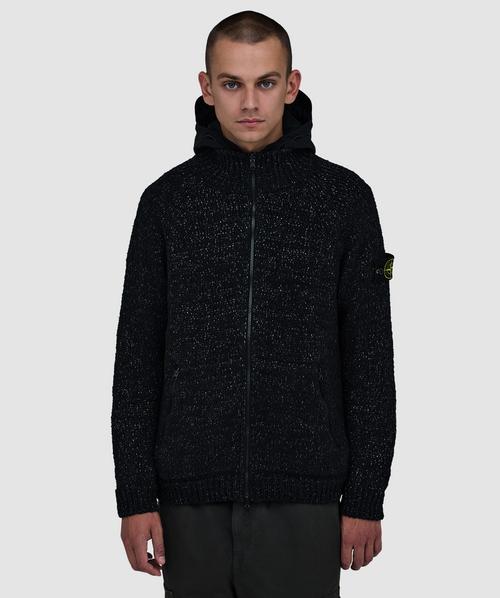 Stone Island Warp rib nylon-TC jacket | BLACK | SEVENSTORE