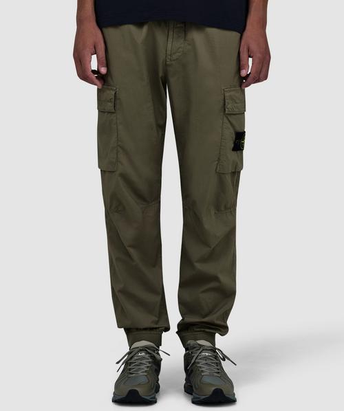 Stone Island Stretch tela 'paracdute' pant | MILITARY GREEN
