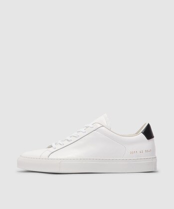 common projects retro low white