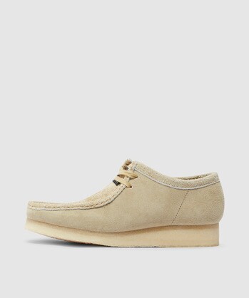 cream wallabees