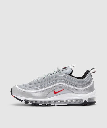 Nike Air max 97 OG 'silver bullet' sneaker | MTLC SILVER/UNIV  RED-BLACK-WHITE | SEVENSTORE